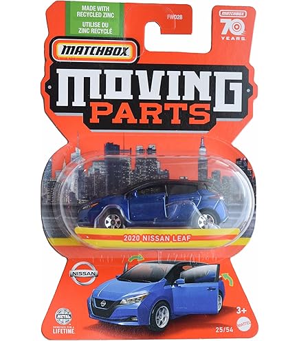 Amazon.com: Matchbox Nissan Ariya, Moving Parts 15/54 [Gold