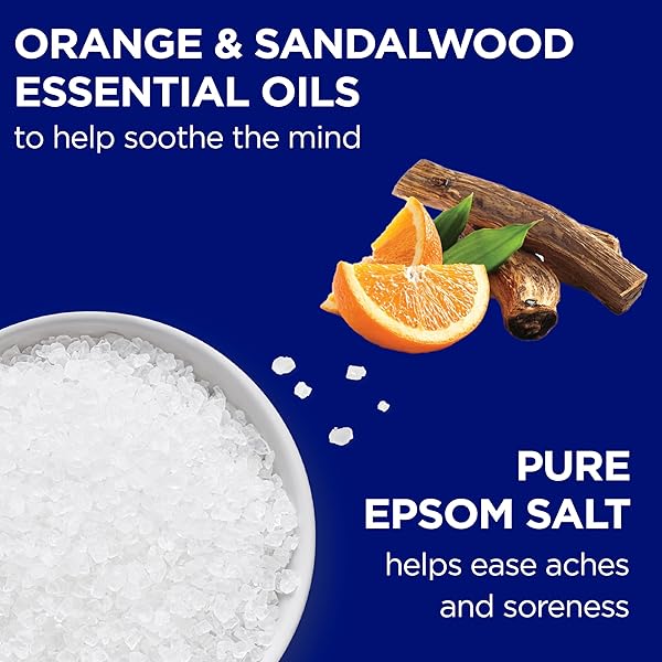 DR TEAL’S EPSOM SALT MAGNESIUM SOAK, SNOWY NIGHT, 3 LBS