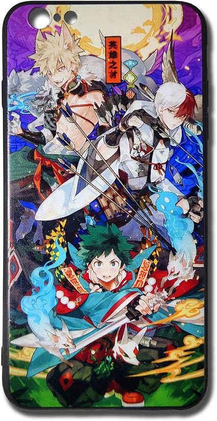 Amazon Com My Hero Academia Class 1a Deku Cell Phone Cases Covers For Iphone 6 Plus Iphone 6s Plus