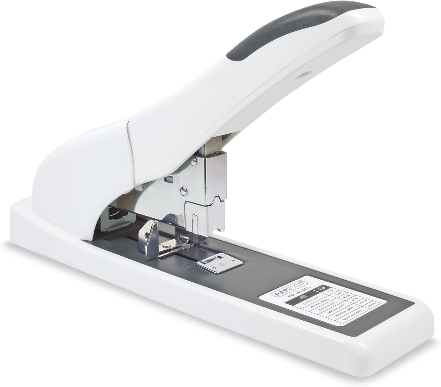 Rapesco ECO HD-140 Heavy Duty Stapler - Soft White, 140 sheet (1396) : Office Products