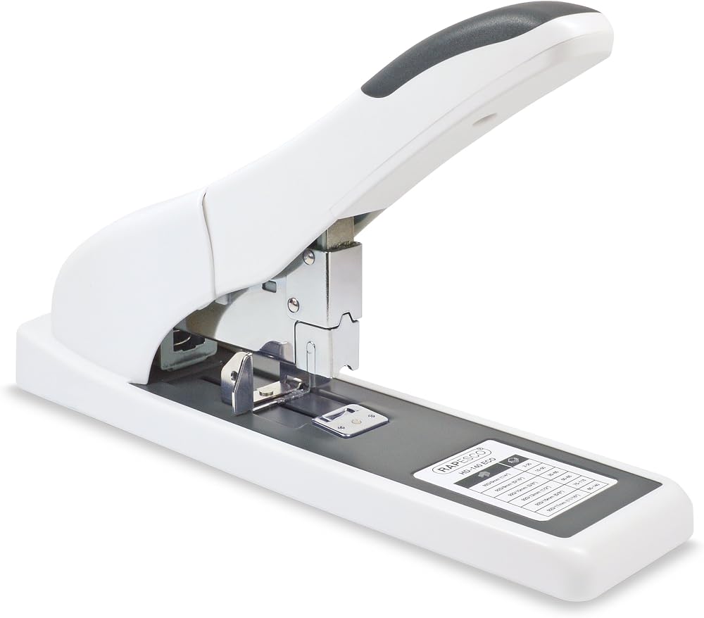 Rapesco 1396 ECO HD-140 Heavy Duty Stapler 140 Sheet Soft White
