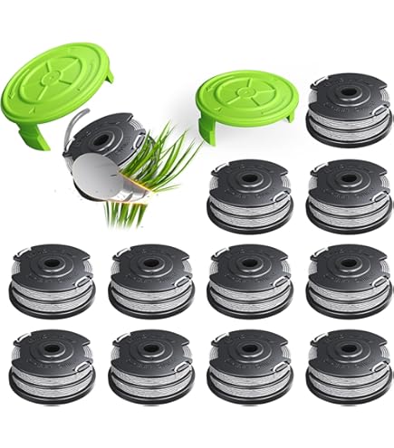 Improve Your Trimmer's Efficiency With This Replacement Spool Cover And Line For Black & Decker GL315 GL350 GL650