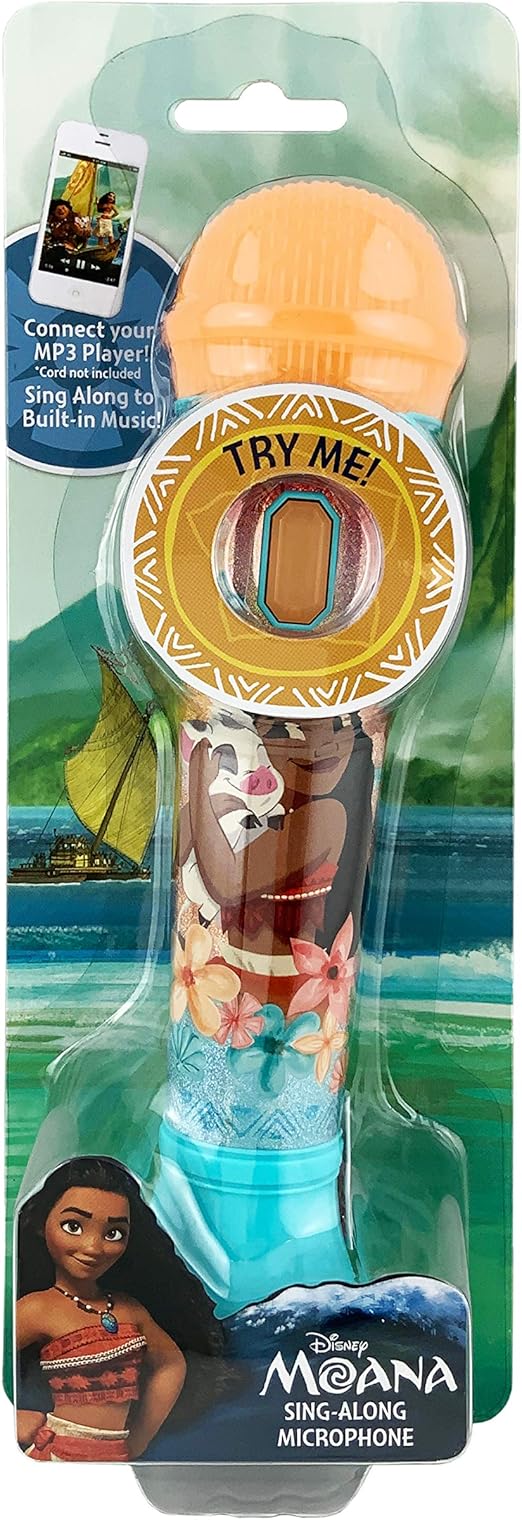 moana doll with microphone