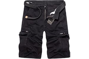AOYOG Mens Cargo Shorts Cotton