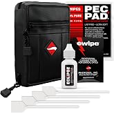 Photographic Solutions Digital Survival Kit - Type-1 (20mm) Sensor Swab, PEC-PAD Photo Wipes, E-Wipe Packet, Eclipse Optic Cleaning Fluid - Camera Cleaning Kit with Travel Bag