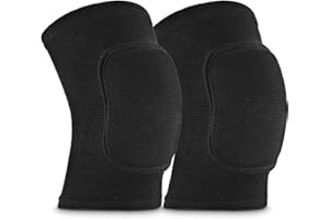 Sibba Compression Elbow Pads Arm Brace Support Fitness Arm Knee Protector Volleyball Basketball Breathable Elbow Wraps for Kids, Men and Women (Full Black, S)