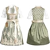 Dirndl Dresses Women Traditional German Oktoberfest Costumes Women - Authentic Dirndl