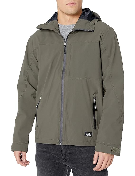 Buy Dickies Men's Performance Waterproof Breathable Jacket with Hood at