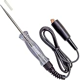 OEMTOOLS 25019 Heavy Duty Circuit Tester | Tests Circuits on 6, 12, and 24 Volt Systems | Stainless Steel Probe and Insulated Ground Clip Make Circuit Testing Simple | Easy to Read