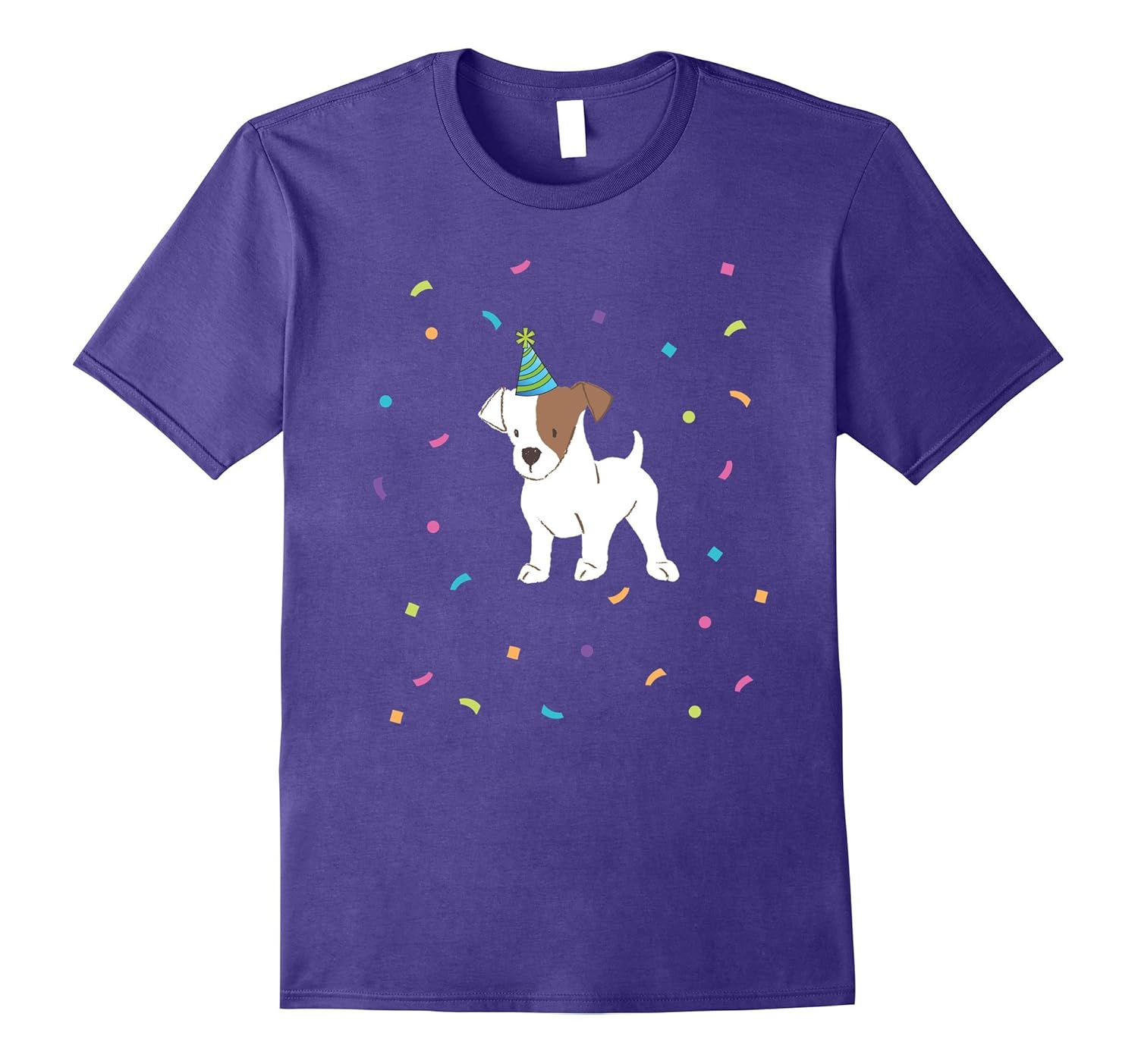 Jack Russell Dog Shirt Birthday Gifts TShirt Party Terrier-ANZ