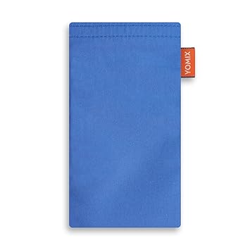 YOMIX Handytasche | Tasche | Hülle VIIVI blau für Samsung Galaxy S2 aus Microfaser mit genialer Display-Reinigungsfunktion du