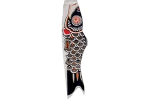 In the Breeze 60-Inch Black Koi