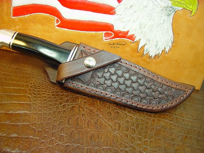 Custom Made Knife Sheath for a Buck 119 Knife
