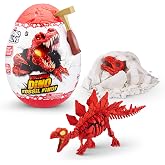 Robo Alive Volcano Dino Fossil Find Stegosaurus by ZURU Boys Age 5+ Dig and Discover, STEM -Excavate Prehistoric Fossils, Educational Toys, Great Science Kit Gift (Stegosaurus)