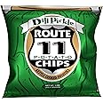 Route 11 Dill Pickle Potato Chips, kettle cooked in small batches, non-GMO, nut free (30 bags (1 oz each))