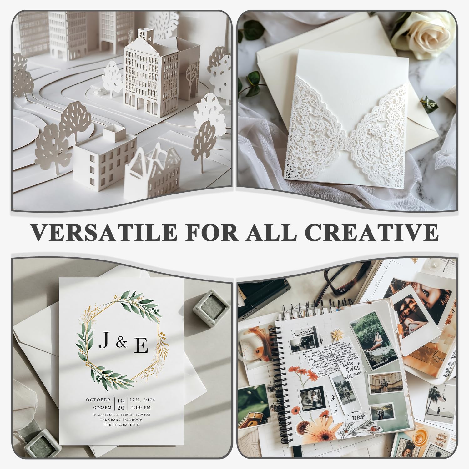 White Cardstock 8.5 x 11