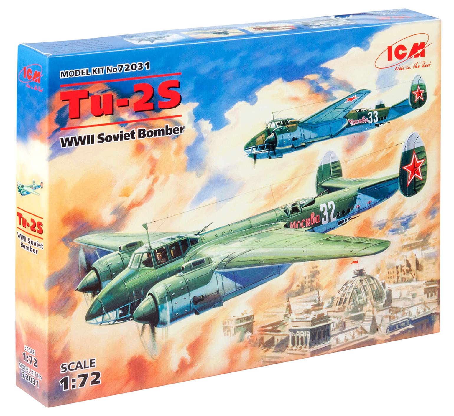 ICM 72031 Tu, WWII Soviet Bomber