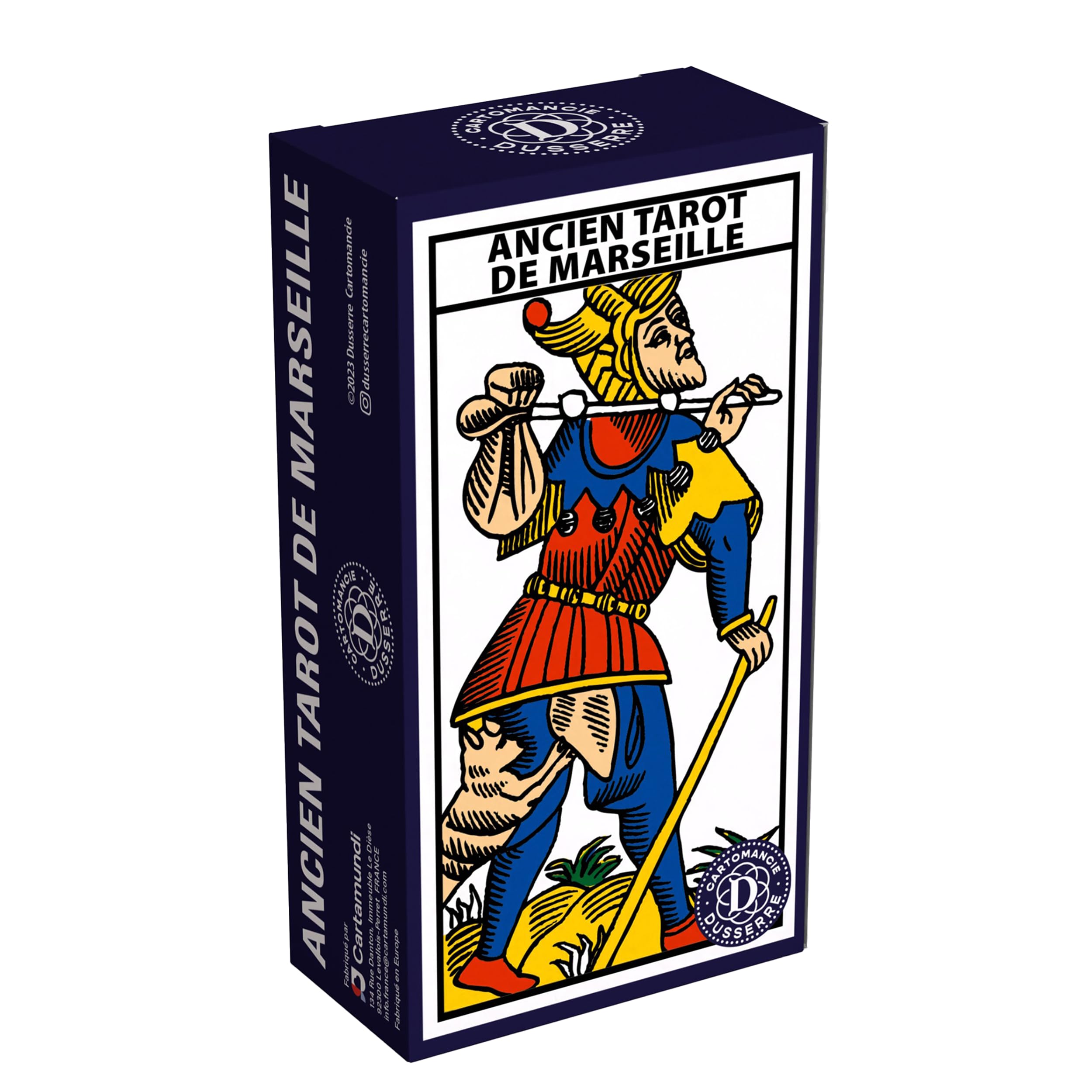 Grimaud - Tarot de Marseille Version Française - Cartomancie, Attached