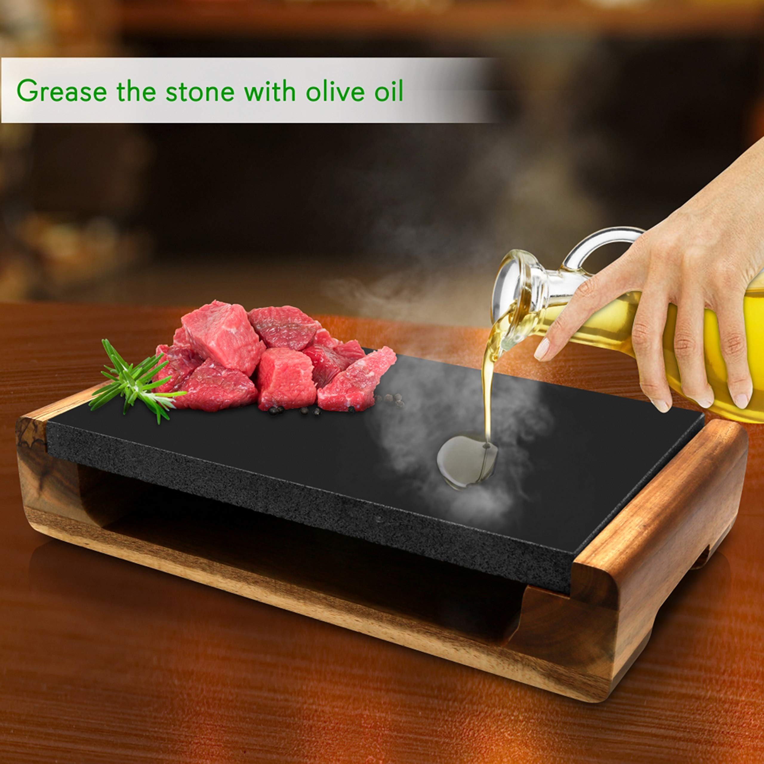 lava cooking stone