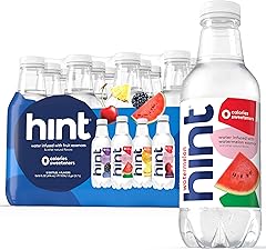 Hint Fruit-Infused Bottled Water, Best Sellers Variety Pack - Sugar Free Flavored Water with Zero Calories, Natural Fruit Ess