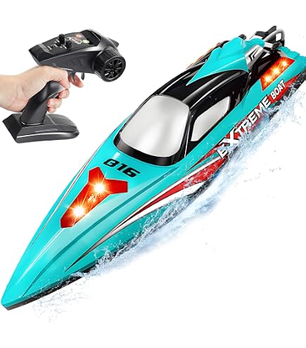 Amazon.com: BEZGAR HJ816 18 Inch 55 KPH Big Brushless RC Boat for