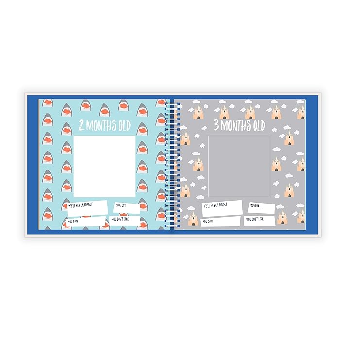 Image 6 - Lucy Darling Baby's First Year Memory Book: A Simple Book of Firsts - Little Captain