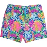 RUGGEDBUTTS Boys Performance Hybrid Swim Trunks - Boys Swim Trunks UPF 50+ | Polyester Blend, UPF 50+ Sun Protection, Premium Quality, Quick-Drying Fabric, Machine Washable