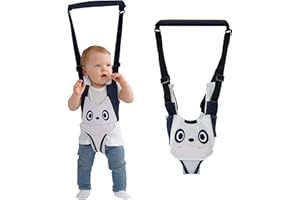 Watolt Baby Walking Harness - Handheld Kids Walker Helper - Toddler Infant Walker Harness Assistant Belt - Help Baby Walk - Child Learning Walk Support Assist Trainer Tool - for 7-24 Month Old (Panda)