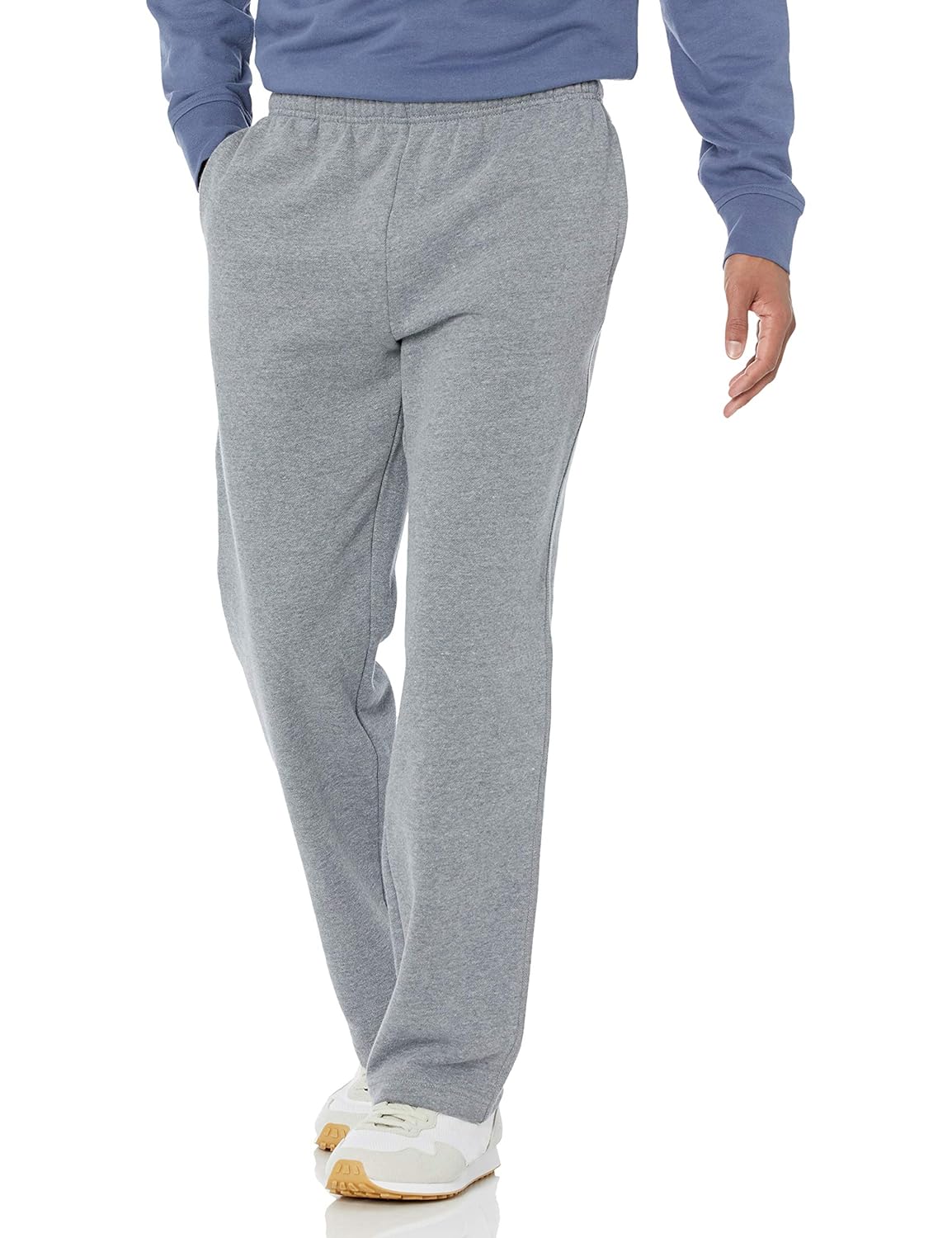 Buy Amazon Essentials Men's Fleece Sweatpant, Light Grey Heather, X