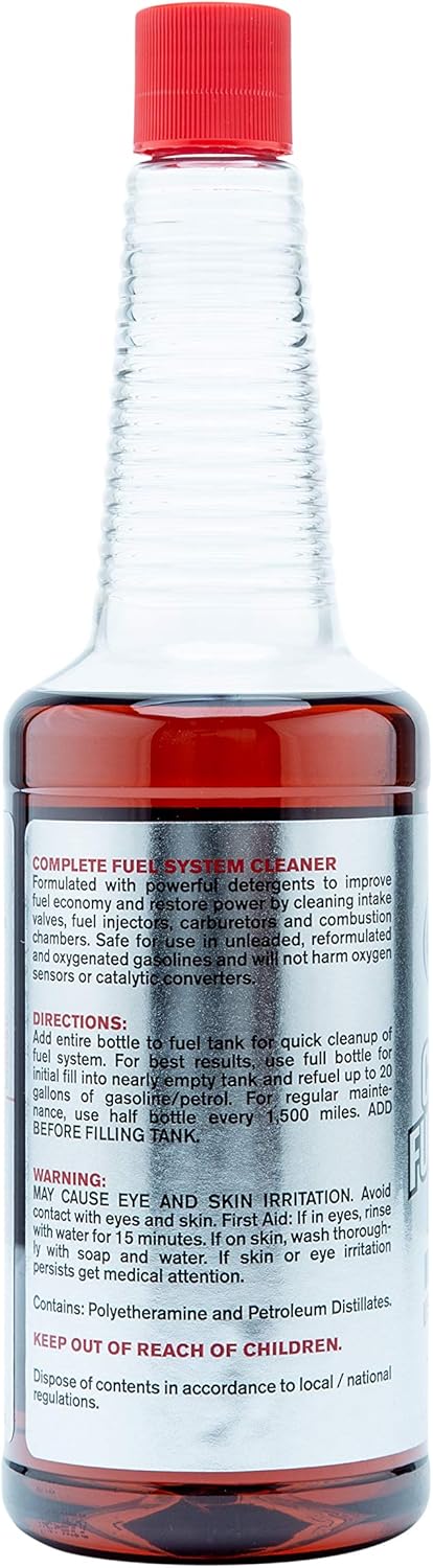 Red Line (60103) Complete SI-1 Fuel System Cleaner - Gas and Injector Additive Treatment - 15 Oz Bottle: Automotive