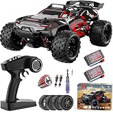 KGF 1:18 Scale All Terrain RC Cars for Adults,High Speed Remote Control Car | Fast RC Cars for Boys Age 8-1,2.4GHz 4WD Off Road Monster Truck, 4X4 Fast Drift Wheel RC Truck with 2 Rechargeable Batteries