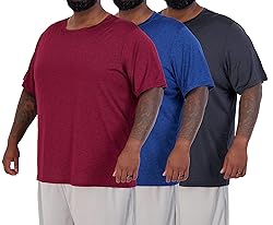Real Essentials Men’s Big and Tall Tech Stretch