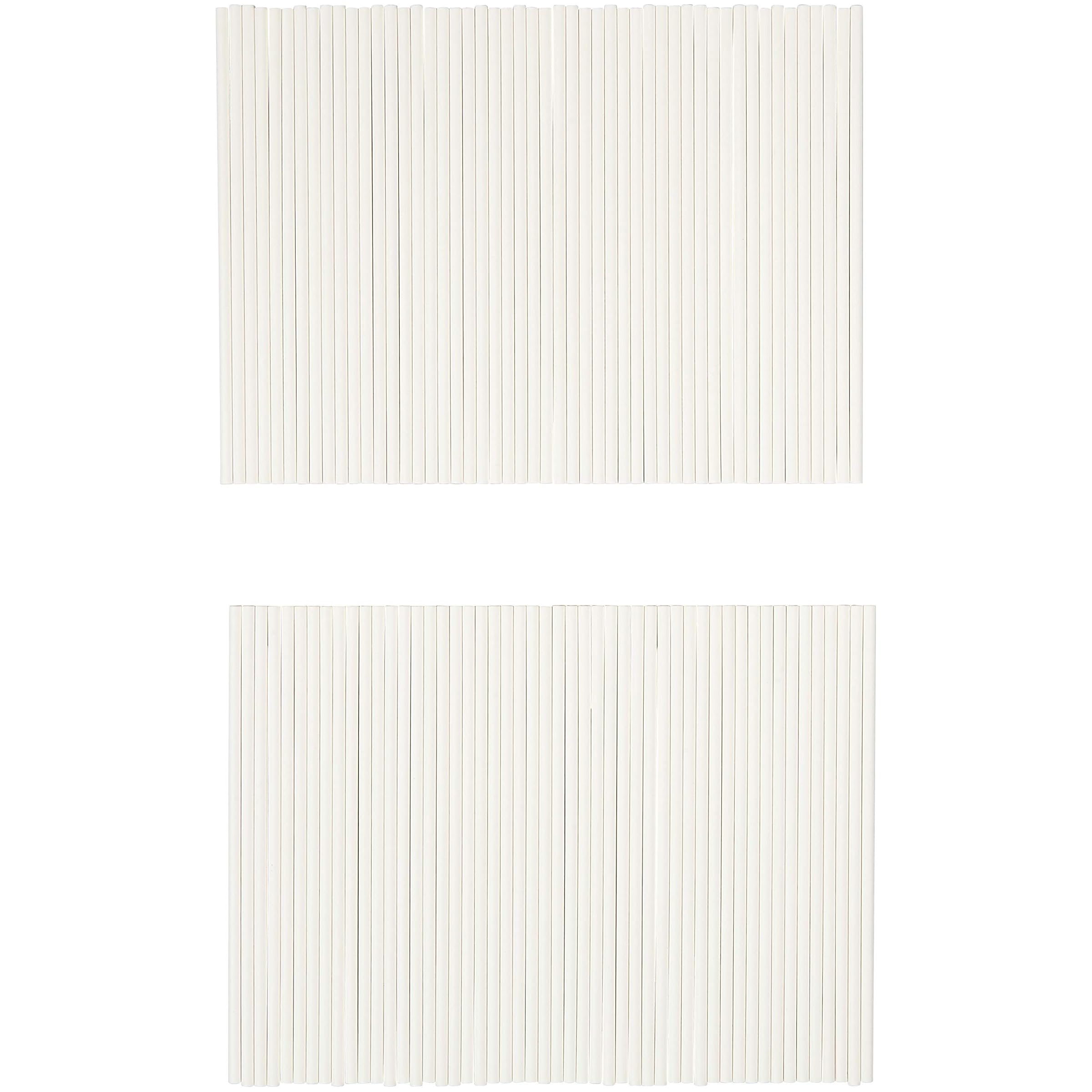 Wilton 6インチロリポップスティック 100 ct ホワイト 369627 並行輸入品