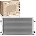 A-Premium Air Conditioning A/C Condenser Compatible with Freightliner 2009-2012 Cascadia, 2010-2011 Century Class Columbia, 2011-2012 Coronado, 114SD, M2 112 & More, Replace# 2265663000