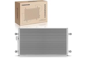A-Premium Air Conditioning A/C Condenser Compatible with Freightliner 2009-2012 Cascadia, 2010-2011 Century Class Columbia, 2011-2012 Coronado, 114SD, M2 112 & More, Replace# 2265663000