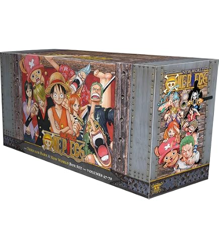 RAUENHABE One Piecee Boxes Manga Set 2 : Volumes 24-46 with Premiu