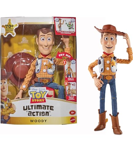 Amazon.com: Pixar Disney Toy Story Benson and Woody Figure 2-Pack
