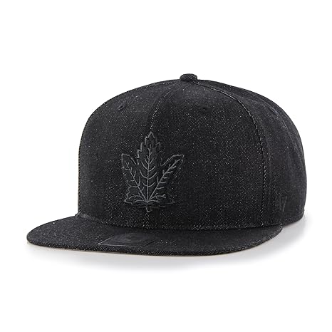 black toronto maple leafs hat
