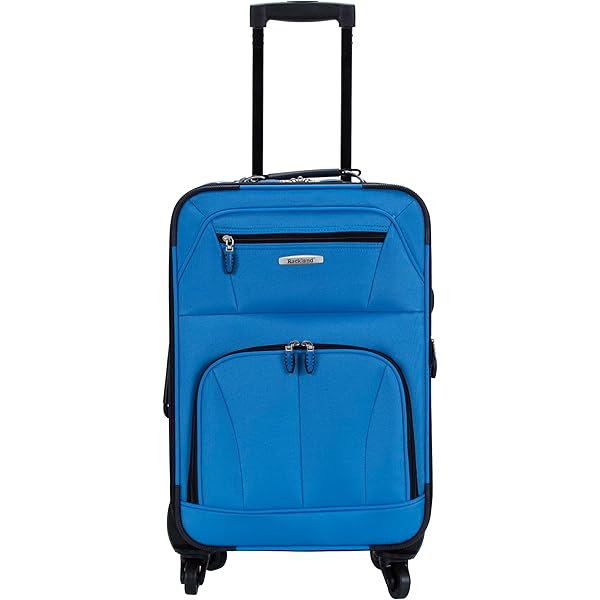 Amazon.com: Rockland Fashion Softside Upright Luggage Set