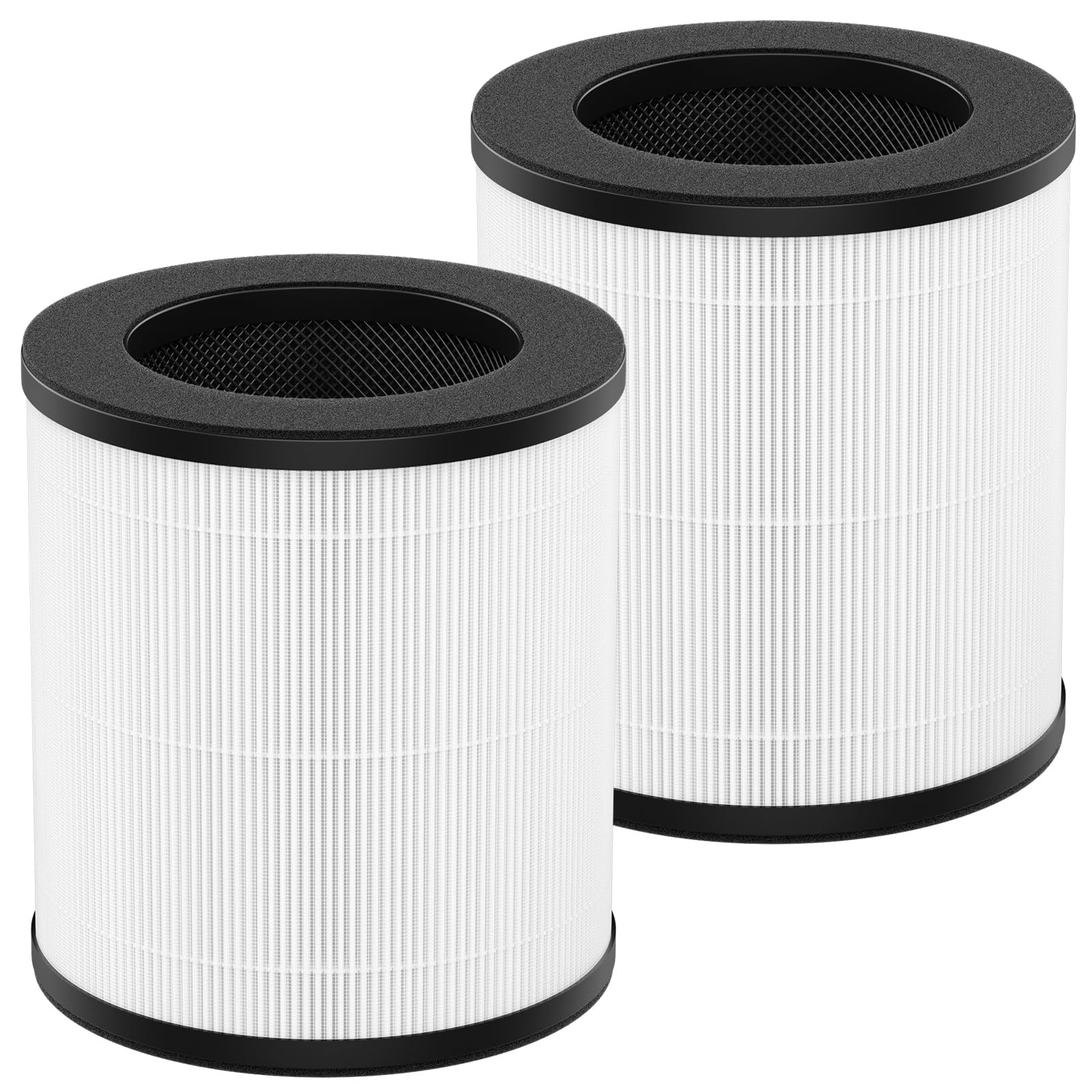 Photo 1 of 3-in-1 H14 True HEPA Replacement Filter Compatible with ADTARK ? VNIUP ZQA-4000C and Fancybark ZQA-4000A Air Purifier, 2 Pack