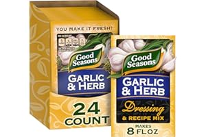 Good Seasons Garlic & Herb Salad Dressing & Recipe Mix (0.75 oz Envelopes, Pack of 24)