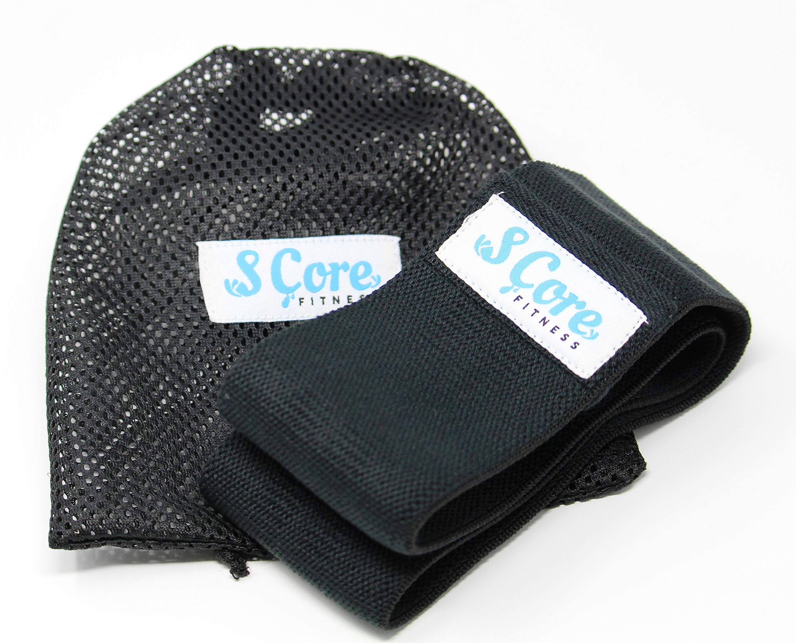 S CORE FITNESS - Extreme Woven Resistance Band, Booty Bands, For Legs and Butts, Activates Glutes & Thighs