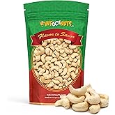 Raw Whole Unsalted Cashews &ndash; 5 lbs.- Premium Quality Kosher Raw Cashews By We Got Nuts &ndash; Oil-Free Natural, Healthy &amp; Diet-Friendly Snack &ndash; Gourmet Savory Flavor &ndash; Air-Tight Resealable Bag Package