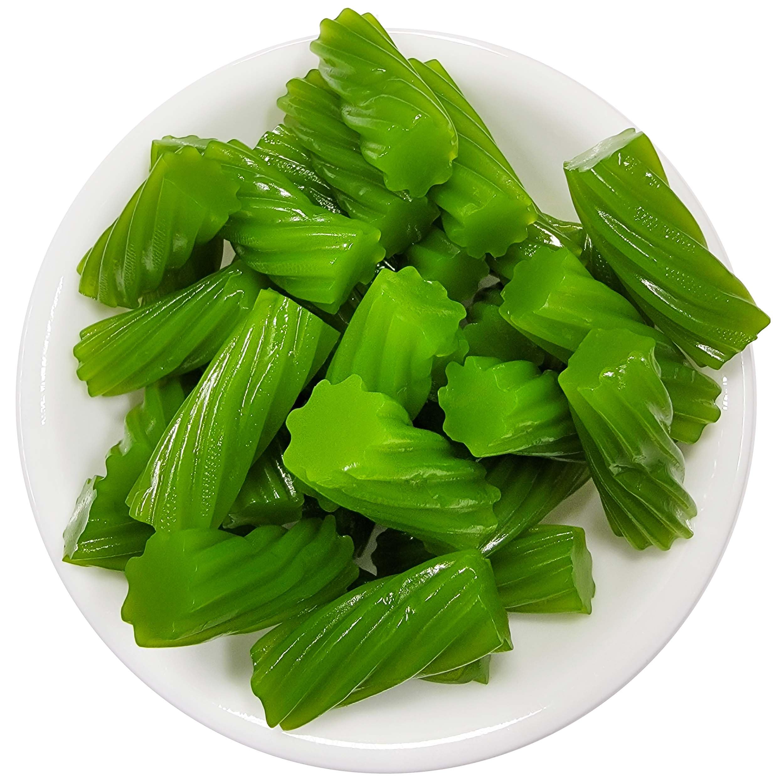 Green Apple Licorice Twists - Darrell Lea Licorice