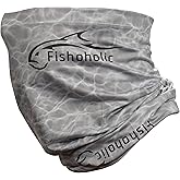 Fishoholic Fishing Face Mask Neck Gaiter Hunting Buff - 3 Colors - UPF50+ Sun Protection Fishaholic Fishing Gift