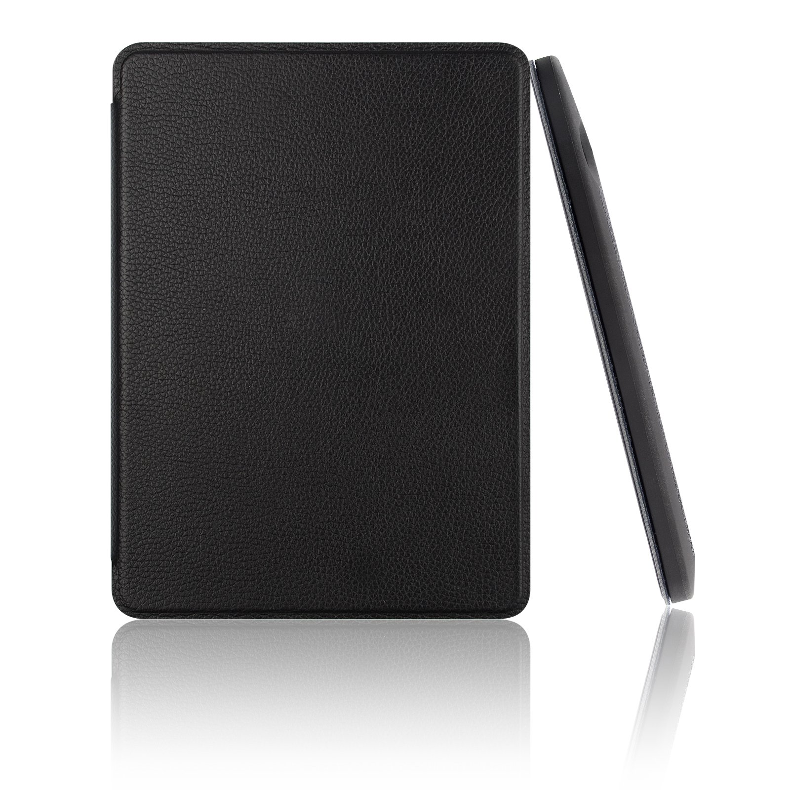 Genuine Leather Swees Amazon Kindle Voyage Case Cover With Smart Auto