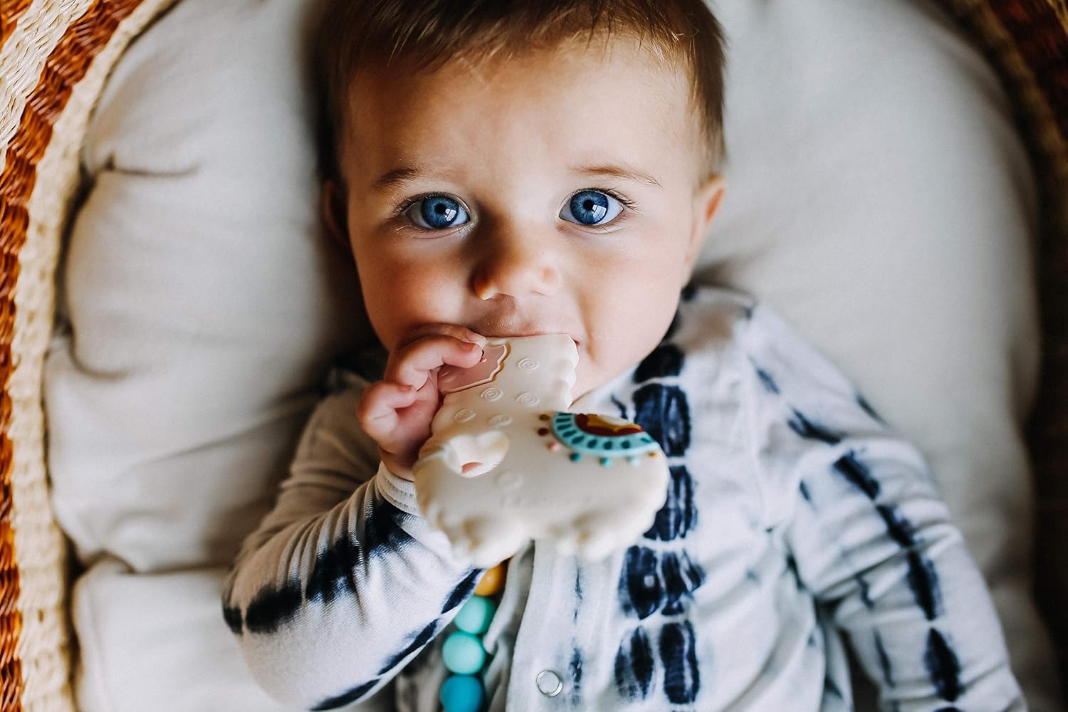 llama silicone teether