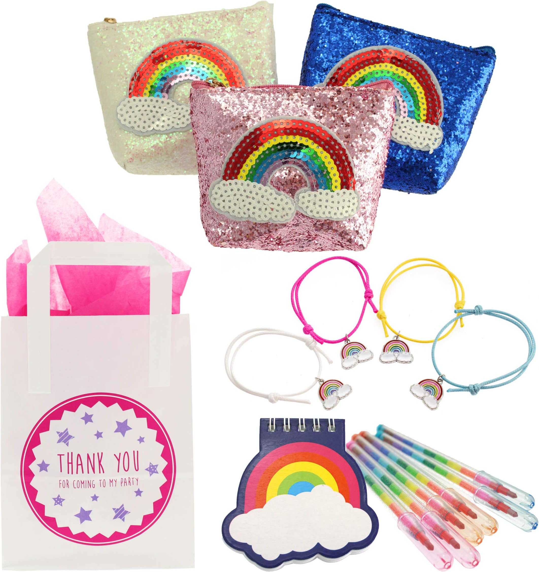Girls Party Bag - Ready To Fill Party Bag - The Premium Rainbow Party Bag