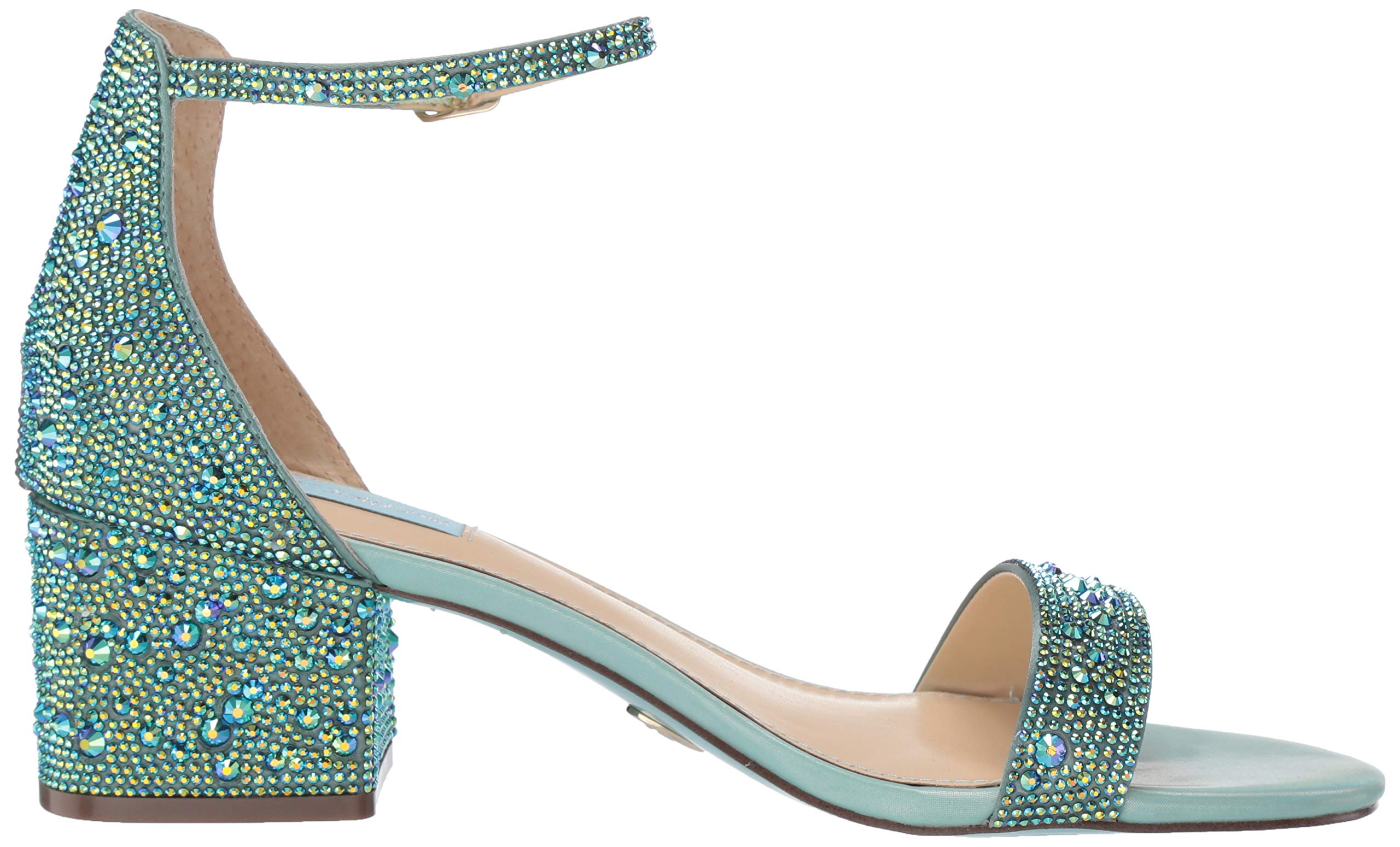 blue by betsey johnson mari heeled sandal