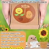 Pipihome Positive Potato Sunflower Crochet Gift Set Lovely Support Doll view 8